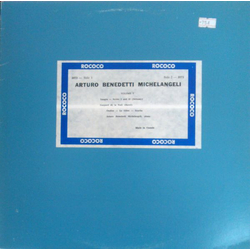 Arturo Benedetti Michelangeli Arturo Benedetti Michelangeli Volume Five VINYL LP - Mono