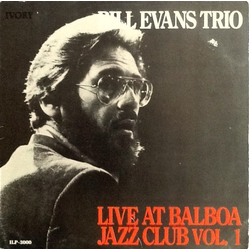 The Bill Evans Trio Live At Balboa Jazz Club Vol. 1 VINYL LP - Limited Edition Unofficial Release