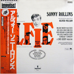Sonny Rollins Original Music From The Score Alfie VINYL LP - Reissue Stereo