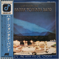 Carl Fontana Jake Hanna The Hanna-Fontana Band Live At Concord VINYL LP - Promo Stereo