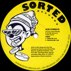 Acid Cowboys Wimmin VINYL 12" - 33 ⅓ RPM