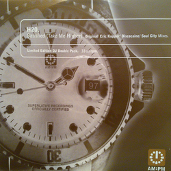 H2O Satisfied (Take Me Higher) (Original / Eric Kupper / Discocaine / Soul City Mixes) VINYL 12" - 33 ⅓ RPM Limited Edition