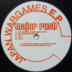 Major Rush Japan Wargames E.P. VINYL 12" - EP