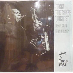 Eric Dolphy John Coltrane Quintet Live In Paris 1961 VINYL LP - Mono