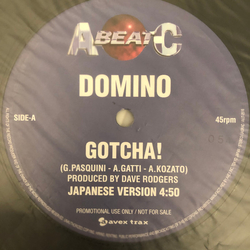 Domino (2) Gotcha! VINYL 12" - 45 RPM Promo