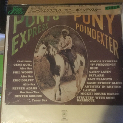 Pony Poindexter Pony's Express VINYL LP - Reissue Stereo