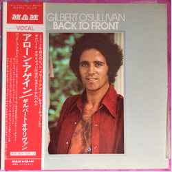 Gilbert O'Sullivan Back To Front VINYL LP