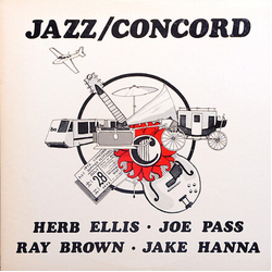 Herb Ellis Jake Hanna Joe Pass Ray Brown Jazz/Concord VINYL LP - Stereo