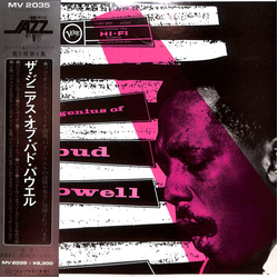 Bud Powell The Genius Of Bud Powell VINYL LP - Mono Reissue
