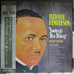 Fletcher Henderson Swing's The Thing (1931-1934) Volume 2 VINYL LP - Compilation Mono