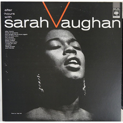 Sarah Vaughan After Hours With Sarah Vaughan VINYL LP - Mono Reissue