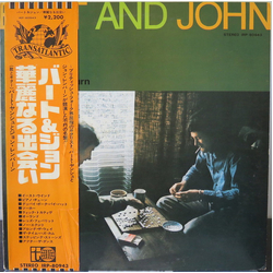 Bert Jansch John Renbourn Bert And John VINYL LP - Promo Reissue