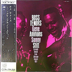 Gene Ammons Sonny Stitt Boss Tenors: Straight Ahead From Chicago August 1961 VINYL LP - Reissue Stereo