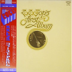 ZZ Top ZZ Top ZZ Top's First Album = Z.Z.トップ・ファースト・アルバム VINYL LP - Stereo