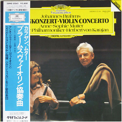 Anne-Sophie Mutter Berliner Philharmoniker Herbert Von Karajan Johannes Brahms Violinkonzert • Violin Concerto – Konzert Für Violine Und Orchester D-D