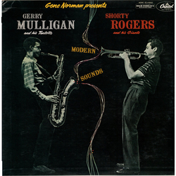 Gene Norman Gerry Mulligan Tentette Shorty Rogers And His Giants Modern Sounds VINYL LP - Compilation Mono Reissue