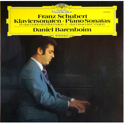 Daniel Barenboim Franz Schubert Klaviersonaten Piano Piano Sonatas B-dur D.960 & C-dur D.840 VINYL LP - Stereo