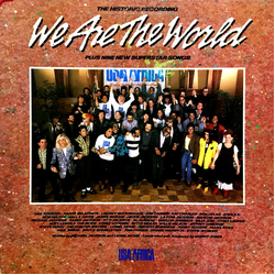 Usa For Africa We Are The World VINYL LP