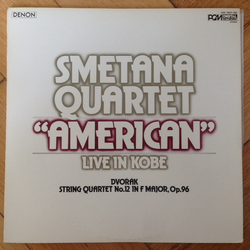 Antonín Dvorák Smetana Quartet String Quartet No. 12 In F Major "American" Op. 96 VINYL LP