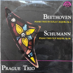 Ludwig van Beethoven Prague Trio Robert Schumann Piano Trio In E Flat Major, Op. 1 / Piano Trio In F Major, Op. 80 VINYL LP - Stereo