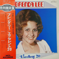 Brenda Lee Brenda Lee エクセレント20 = Excellent 20 VINYL LP - Compilation Stereo