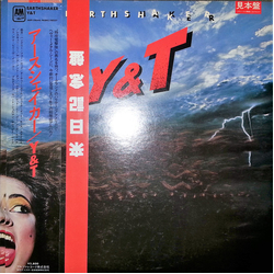 Y & T Earthshaker VINYL LP - Promo Stereo