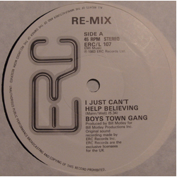 Boys Town Gang I Just Can't Help Believing (Re-mix) VINYL 12" - 45 RPM