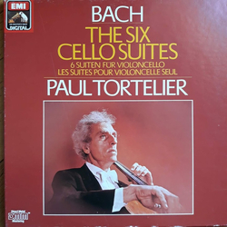 Johann Sebastian Bach Paul Tortelier The Six Cello Suites (= 6 Suiten Für Violoncello = Les Suites Pour Violoncelle Seul) VINYL LP