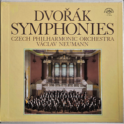 Antonín Dvořák The Czech Philharmonic Orchestra Václav Neumann Symphonies VINYL LP - Stereo
