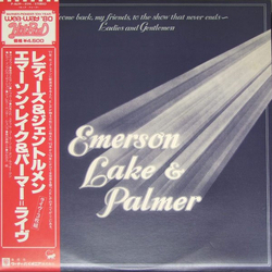 Emerson Lake & Palmer Welcome Back My Friends To The Show That Never Ends - Ladies And Gentlemen VINYL LP - Reissue