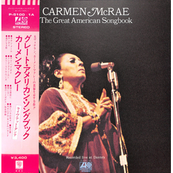 Carmen Mcrae The Great American Songbook VINYL LP - Stereo