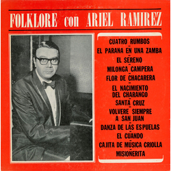 Ariel Ramirez Folklore Con Ariel Ramirez VINYL LP - Mono