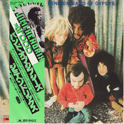 Jimi Hendrix Band Of Gypsys VINYL LP - Reissue Stereo