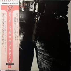 The Rolling Stones Sticky Fingers VINYL LP - Stereo Japan