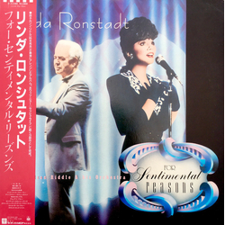 Linda Ronstadt Nelson Riddle And His Orchestra For Sentimental Reasons VINYL LP - Promo