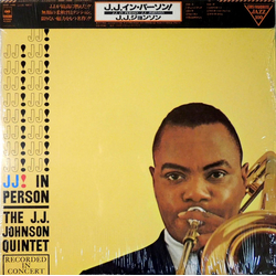 The J.J. Johnson Quintet J. J. In Person! VINYL LP - Reissue