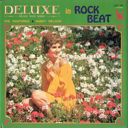 Sandy Nelson The Ventures Deluxe In Rock Beat VINYL LP - Compilation Deluxe Edition Stereo