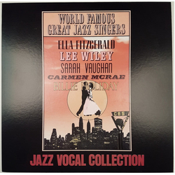 Various World Famous Great Jazz Singers - Jazz Vocal Collection VINYL LP - Compilation Club Edition Japan