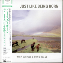 Brian Keane Larry Coryell Just Like Being Born VINYL LP
