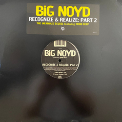 Big Noyd Mobb Deep Recognize & Realize: Part 2 VINYL 12INCH