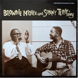 Sonny Terry & Brownie McGhee Sing VINYL LP - Reissue Remastered