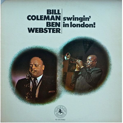 Ben Webster Bill Coleman (2) Swingin' In London VINYL LP