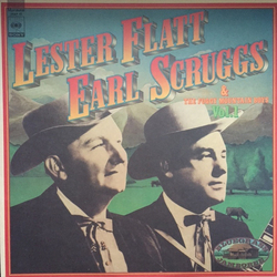Flatt & Scruggs The Foggy Mountain Boys Vol. 1 VINYL LP - Compilation Mono