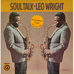 Leo Wright Soul Talk VINYL LP - Promo