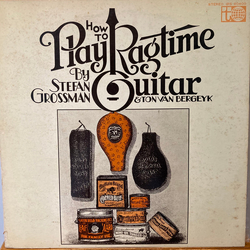 Stefan Grossman Ton Van Bergeijk How To Play Ragtime Guitar VINYL LP