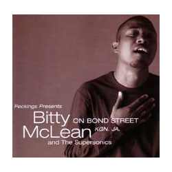 Bitty Mclean The Supersonics On Bond Street Kgn. JA. VINYL LP
