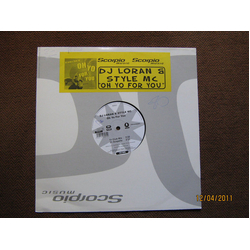 DJ Loran Style Mc Oh Yo For You VINYL 12INCH