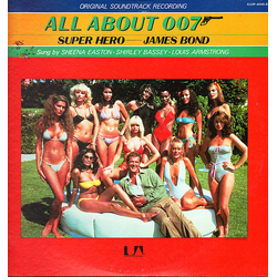 Various All About 007: Super Hero - James Bond VINYL LP - Compilation Stereo