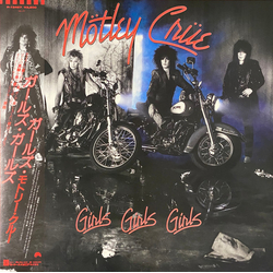 Mötley Crüe Girls, Girls, Girls VINYL LP