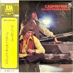 Carpenters Golden Double Deluxe VINYL LP - Compilation